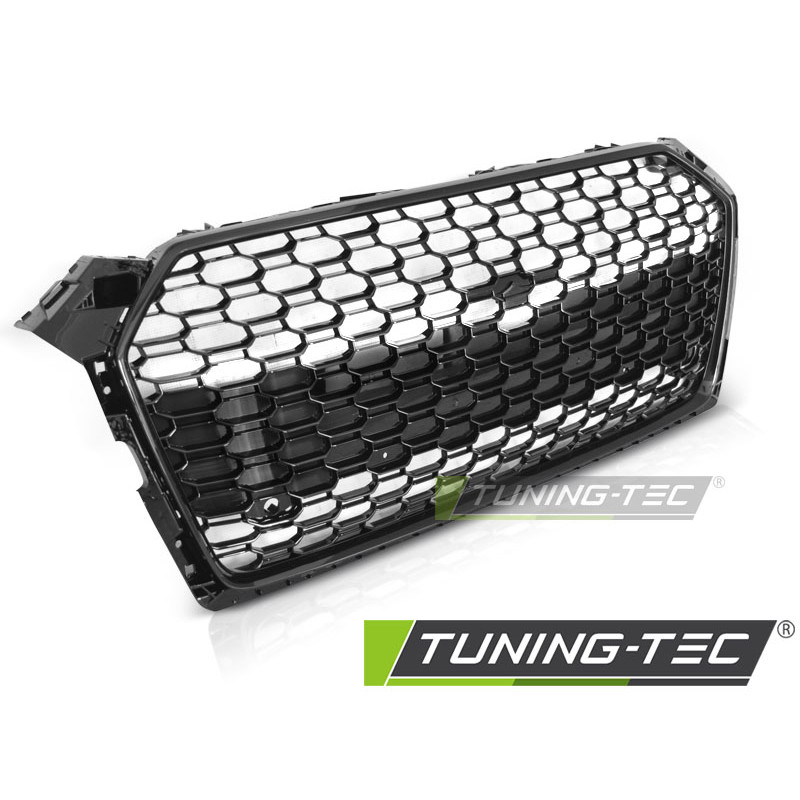 Griglia Frontale Nero Lucido Nero per Audi A5 2016-2019 (Cod. TT-GRAU77)