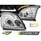 Fanali Posteriori LED Cromato per Toyota Land Cruiser 120 Seq 2003-2009 (Cod. TT-LPTO37)