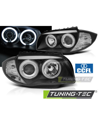 Fari Anteriori Angel Eyes per BMW 1 E87/E81/82/88 2004-2011 (Cod. TT-LPBMM6)