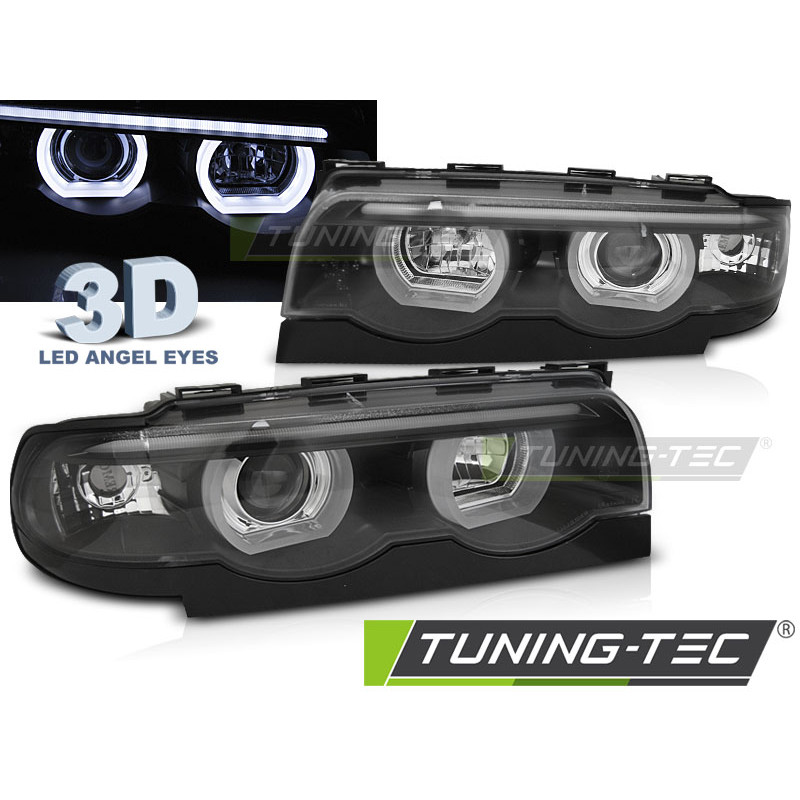 Fari Anteriori Angel Eyes per BMW E38 1994-2001 (Cod. TT-LPBML6)