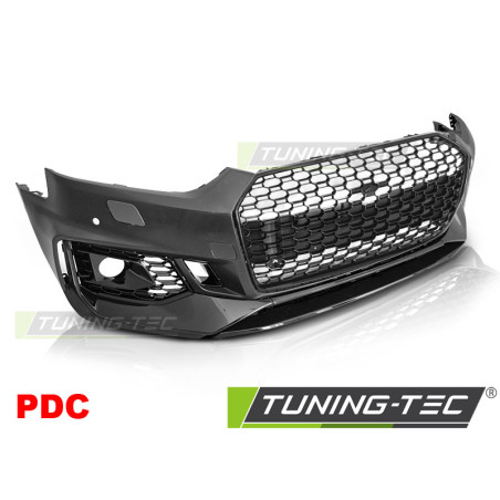 Paraurti Anteriore Nero per Audi A5 2016-2019 (Cod. TT-ZPAU32)