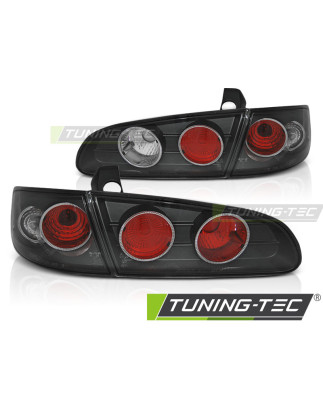Fanali Posteriori Nero per Seat Ibiza 6L 04/2002-2008 (Cod. TT-LTSE08)