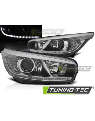 Fanali Posteriori LED Nero per Kia Ceed Ii 2012-2018 (Cod. TT-LPKI03)
