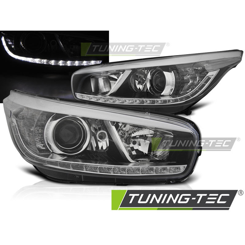 Fanali Posteriori LED Nero per Kia Ceed Ii 2012-2018 (Cod. TT-LPKI03)