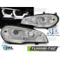 Fari Anteriori Luci Diurne DRL Cromato per BMW X5 E70 2007-2013 (Cod. TT-LPBMG8)