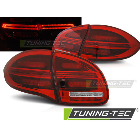 Fanali Posteriori LED Rosso/bianco per Porsche Cayenne 2010-2015 (Cod. TT-LDPO29)