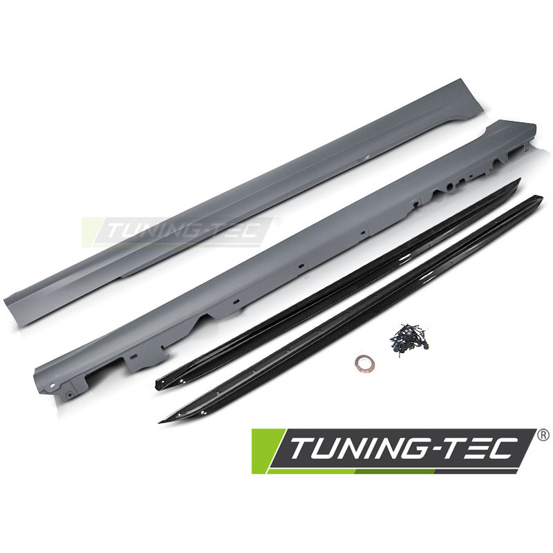 Minigonne Laterali Nero Lucido Nero per BMW G20/G21 2019-2026 (Cod. TT-PGBM40)