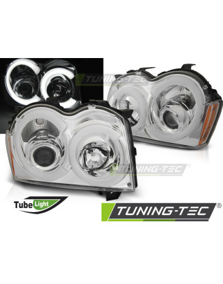 Fanali Posteriori Cromato per Chrysler Jeep Grand Cherokee 2005-2008 (Cod. TT-LPCH29)