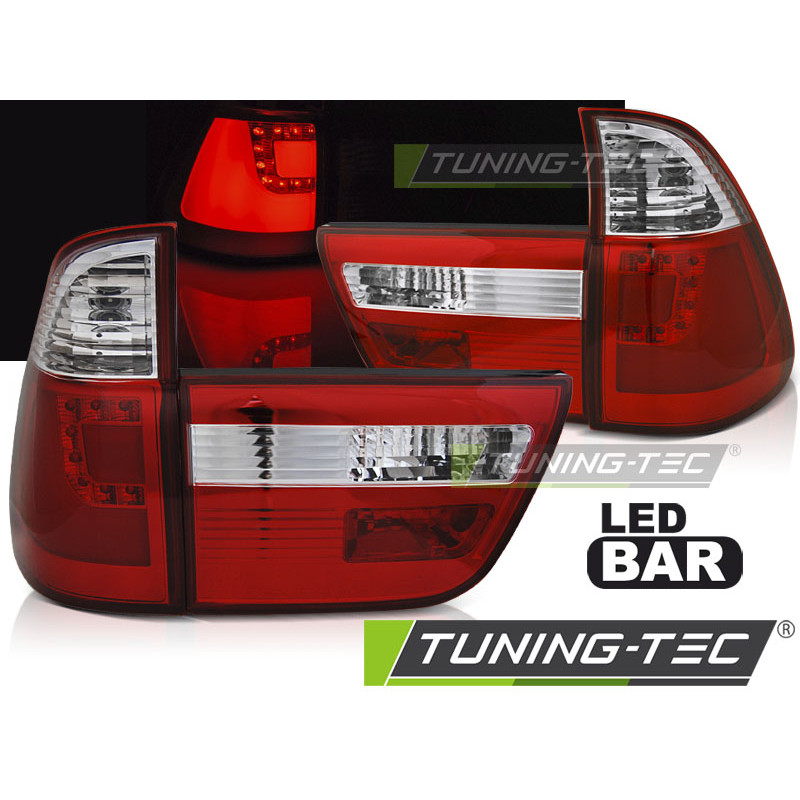 Fanali Posteriori LED per BMW X5 E53 09/1999-10/2003 (Cod. TT-LDBMI6)