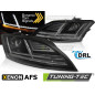 Fari Anteriori Luci Diurne DRL LED Nero per Audi Tt 8J With Afs 2010-2014 (Cod. TT-LPAUF2)