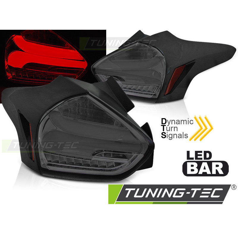 Fanali Posteriori LED per Ford Focus 3 Seq 2015-2018 (Cod. TT-LDFO66)