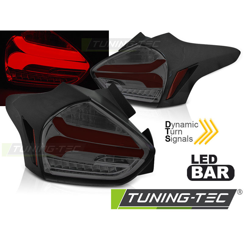 Fanali Posteriori LED per Ford Focus 3 Seq 2015-2018 (Cod. TT-LDFO70)
