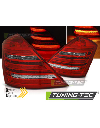 Fanali Posteriori LED Rosso/bianco per Mercedes-Benz W221 S-klasa 2005-2009 (Cod. TT-LDMEE1)