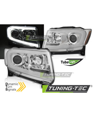 Fanali Posteriori Cromato per Chrysler Jeep Grand Cherokee Seq 2011-2013 (Cod. TT-LPCH31)