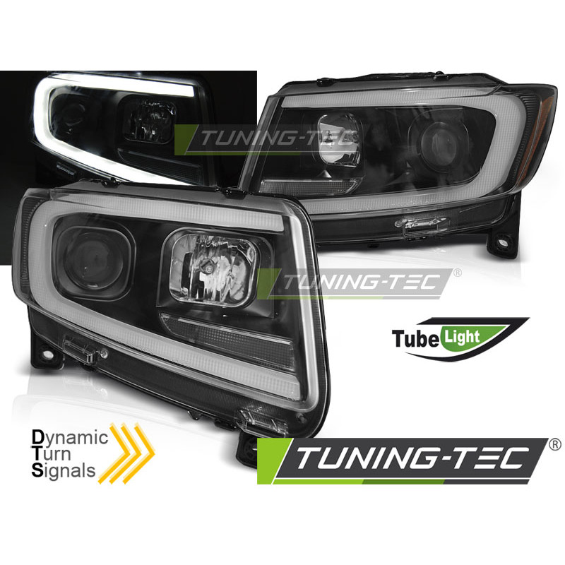 Fanali Posteriori Nero per Chrysler Jeep Grand Cherokee Seq 2011-2013 (Cod. TT-LPCH32)
