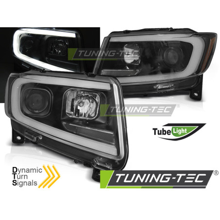 Fanali Posteriori Nero per Chrysler Jeep Grand Cherokee Seq 2011-2013 (Cod. TT-LPCH32)