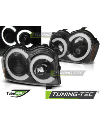 Fanali Posteriori Nero per Chrysler Jeep Grand Cherokee 2005-2008 (Cod. TT-LPCH30)