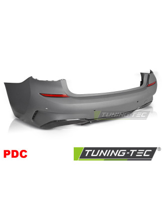 Paraurti Posteriore Nero Lucido Nero per BMW G20 2019-2022 (Cod. TT-ZTBM81)