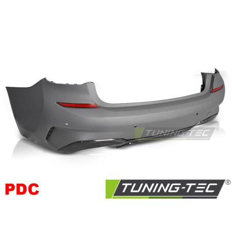 Paraurti Posteriore Nero Lucido Nero per BMW G20 2019-2022 (Cod. TT-ZTBM81)