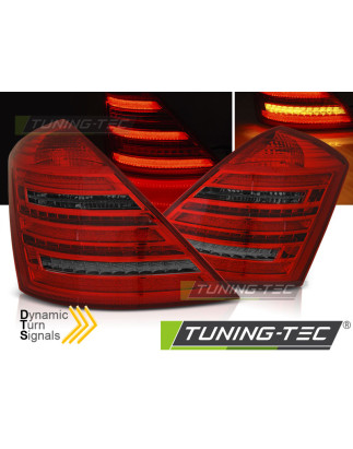 Fanali Posteriori LED Rosso Fumé per Mercedes-Benz W221 S-klasa 2005-2009 (Cod. TT-LDMEE2)