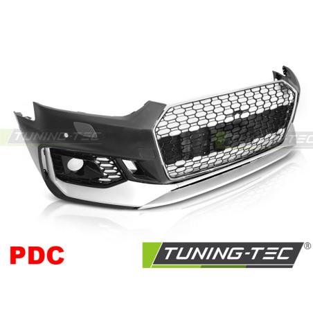 Paraurti Anteriore Cromato per Audi A5 2016-2019 (Cod. TT-ZPAU33)