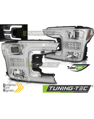 Fari Anteriori Cromato per Ford F150 Mk13 2017-2020 (Cod. TT-LPFO89)