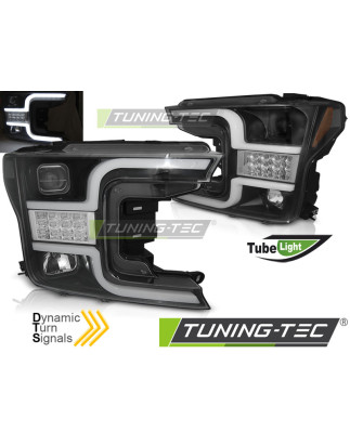 Fari Anteriori Nero per Ford F150 Mk13 2017-2020 (Cod. TT-LPFO90)