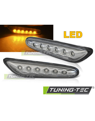 Indicatori Laterali LED Cromato per BMW E46/E60/E87/E90 (Cod. TT-KBBM30)