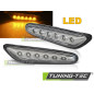 Indicatori Laterali LED Cromato per BMW E46/E60/E87/E90 (Cod. TT-KBBM30)