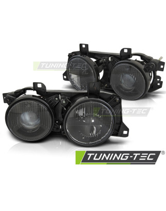 Fari Anteriori Nero per BMW E32/E34 (Cod. TT-LPBMF9)