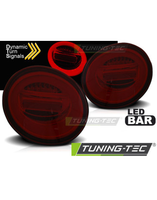Fanali Posteriori LED Rosso Fumé per Volkswagen New Beetle 10/1998-2005 (Cod. TT-LDVWN4)