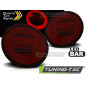 Fanali Posteriori LED Rosso Fumé per Volkswagen New Beetle 10/1998-2005 (Cod. TT-LDVWN4)