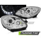 Fari Anteriori con Luci Diurne Luci Diurne Cromato per Renault Twingo 2007-2011 (Cod. TT-LPRE35)