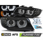 Fari Anteriori Luci Diurne DRL LED Nero per BMW E90/E91 2009-2011 (Cod. TT-LPBMN0)