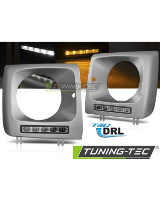 Fari Anteriori Luci Diurne DRL LED per Mercedes-Benz W461 W463 2001-2012 (Cod. TT-LPMED3)