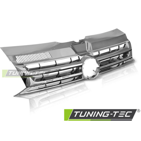 Griglia Frontale Cromato Nero per Volkswagen T5 Caravelle Multivan 2010-2015 (Cod. TT-GRVW17)
