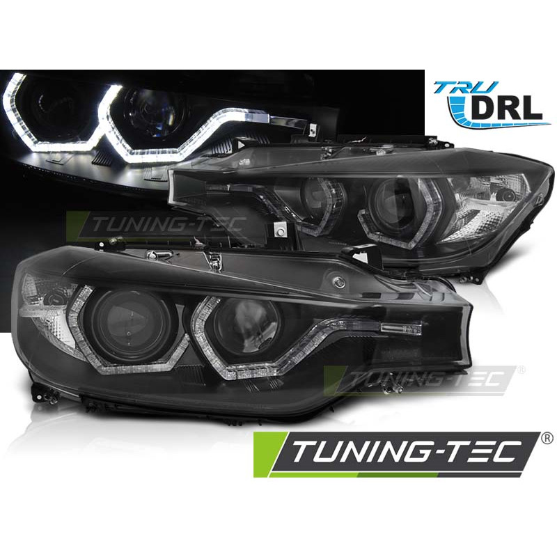Fari Anteriori Angel Eyes per BMW F30/F31 Lci 2015-2018 (Cod. TT-LPBMN2)