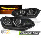 Fanali Posteriori LED Nero per Volkswagen Polo Vi 2G Seq 2017-2021 (Cod. TT-LPVWT0)