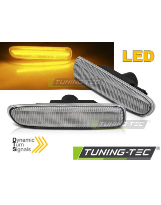 Indicatori Laterali LED Cromato per BMW E46 (Cod. TT-KBBM43)