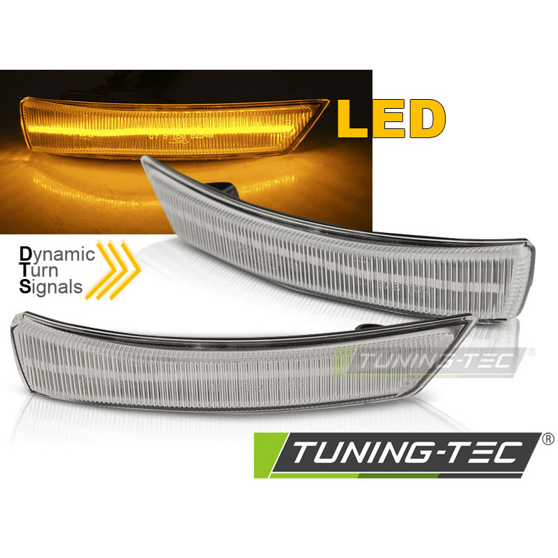 Indicatori Laterali LED per Ford Focus Mk2 Mk3 /mondeo Mk4 10-14 2008-2017 (Cod. TT-KBFO17)