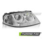 Fari Anteriori Cromato per Volkswagen Passat 3BG B5 Fl 2000-2005 (Cod. TT-FVW01R)