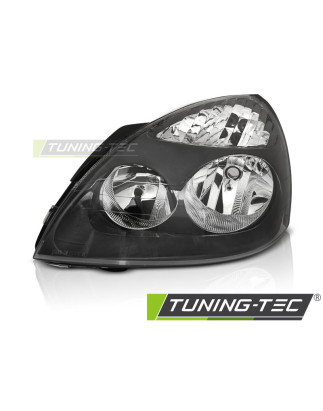 Fari Anteriori Nero per Renault Clio Ii 06/2001-09/2005 (Cod. TT-FRE01L)
