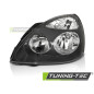 Fari Anteriori Nero per Renault Clio Ii 06/2001-09/2005 (Cod. TT-FRE01L)
