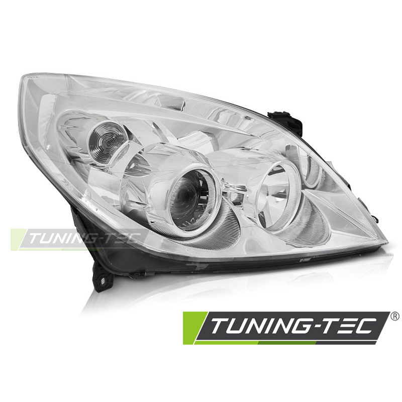 Fari Anteriori Cromato per Opel Vectra C 09/2005-2008 (Cod. TT-FOP02R)