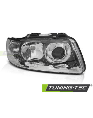 Fari Anteriori Cromato per Audi A3 8L 2000-2003 (Cod. TT-FAU07R)