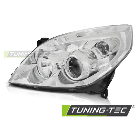 Fari Anteriori Cromato per Opel Vectra C 09/2005-2008 (Cod. TT-FOP02L)