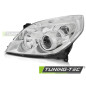 Fari Anteriori Cromato per Opel Vectra C 09/2005-2008 (Cod. TT-FOP02L)