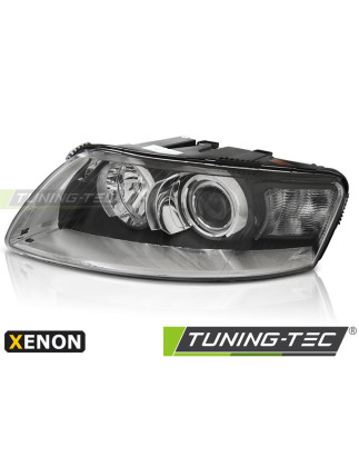 Fari Anteriori Cromato per Audi A6 C6 04/2004-2008 (Cod. TT-FAU02L)