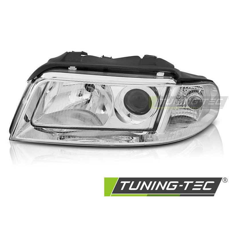 Fari Anteriori Cromato per Audi A4 B5 1999-2000 (Cod. TT-FAU04L)