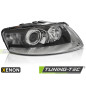 Fari Anteriori Cromato per Audi A6 C6 04/2004-2008 (Cod. TT-FAU02R)